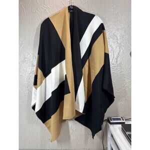 Parrish LA Stevie Poncho Rachel Zoe Curateur Box of Style‎ Fall NWT OS